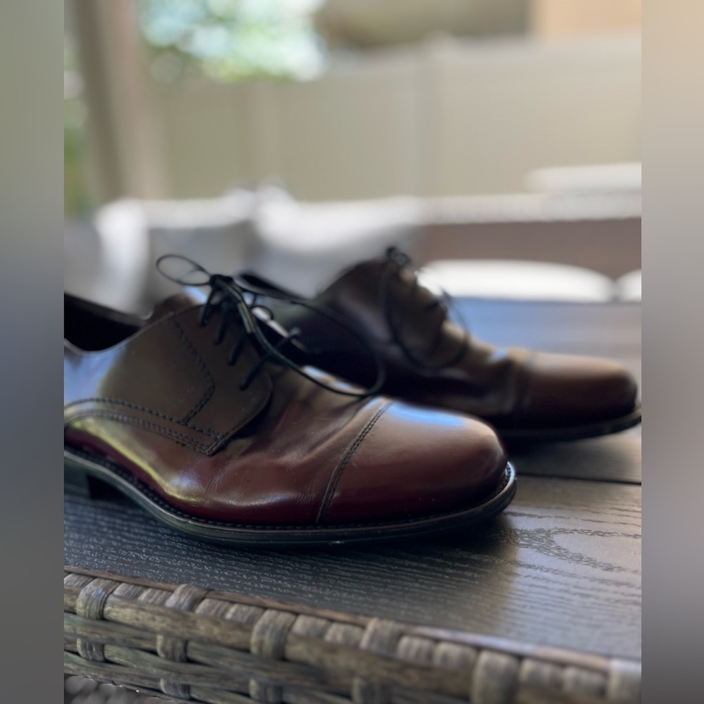 🔥🔥 Johnston and Murphy leather Dress Mens shoes 🔥🔥 - Picture 3 of 11